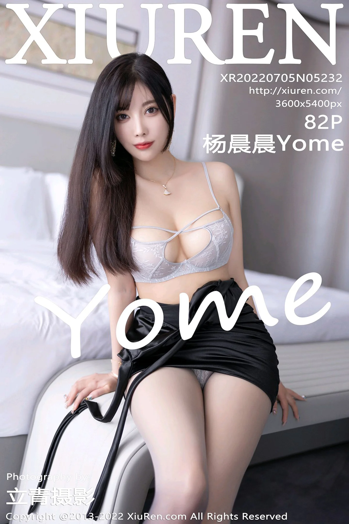 [XiuRen秀人网]No.5232_女神杨晨晨Yome浅灰色蕾丝内衣配超薄黑丝秀完美身材诱惑写真82P-秀人网 - XiuRen.Xyz